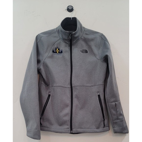The North Face Women's S/P Apex Risor Grey Jacket Full Zipper - Picture 2 of 10